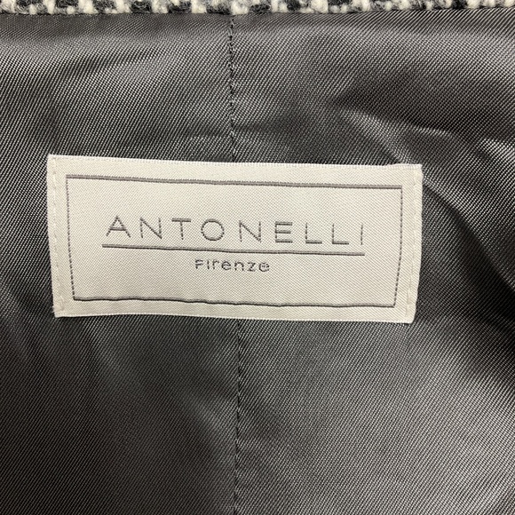 ANTONELLI FIRENZE GREY FABRIANO GILET LONG TWEED VEST - Picture 4 of 7